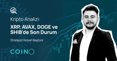 XRP, AVAX, DOGE ve SHIB'de Son Durum Ne?