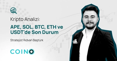 APE, SOL, BTC, ETH ve USDT'de Son Durum Ne?